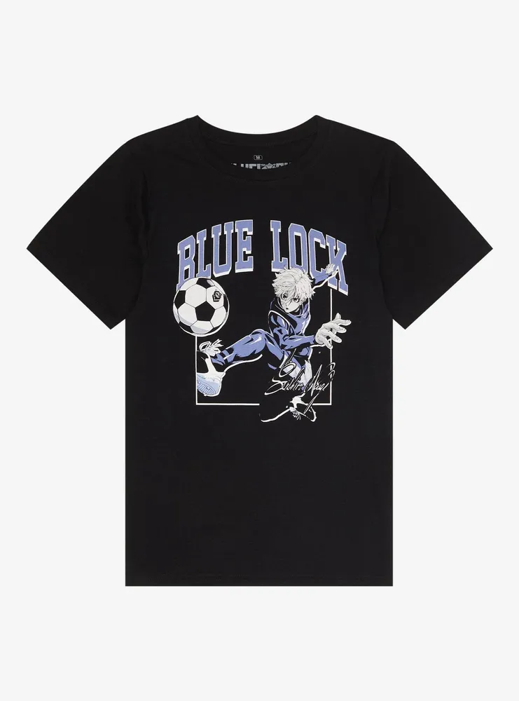 Blue Lock Nagi Square Boyfriend Fit Girls T-Shirt