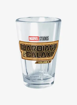 Marvel Guardians of the Galaxy Vol. 3 Logo Mini Glass