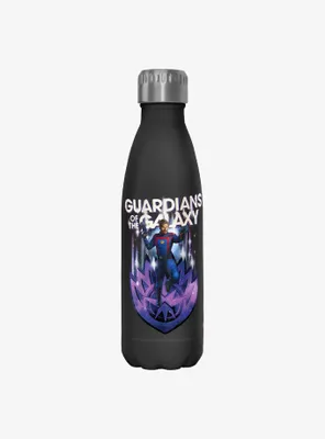 Marvel Guardians of the Galaxy Vol. 3 Star-Lord Badge Water Bottle