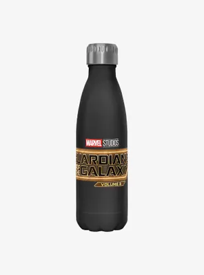 Marvel Guardians of the Galaxy Vol. 3 Logo Water Bottle