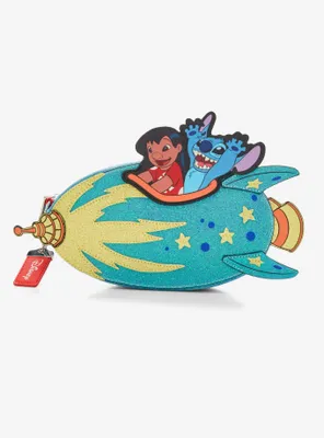 Disney Lilo & Stitch Rocket Figural Crossbody Bag