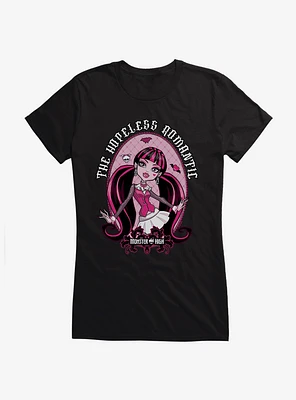 Monster High Draculaura The Hopeless Romantic Portrait Girls T-Shirt