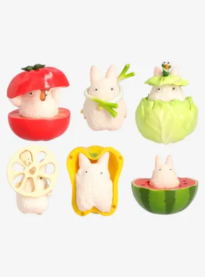 Studio Ghibli My Neighbor Totoro Veggies & Fruits Stacking Figure Blind Box