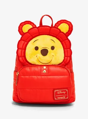 Loungefly Disney Winnie The Pooh Puffer Jacket Mini Backpack