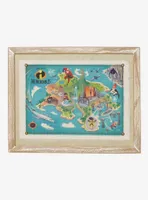 Disney Pixar The Incredibles Nomanisan Island Framed Map - BoxLunch Exclusive