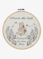 Disney Winnie the Pooh Pooh Bear Portrait Cross Stitch Art