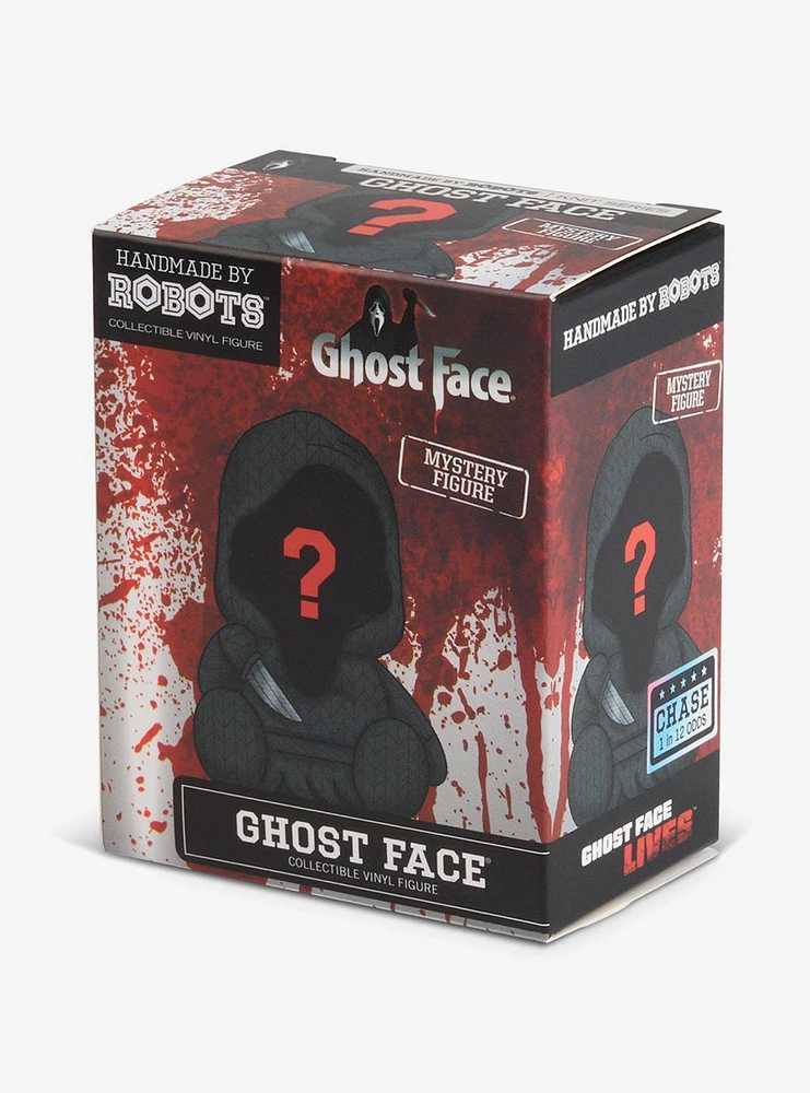 Handmade By Robots Scream Knit Series Ghost Face Blind Box Micro Vinyl Figure