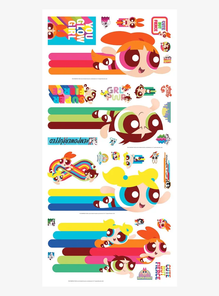 Powerpuff Girls Peel & Stick Wall Decals