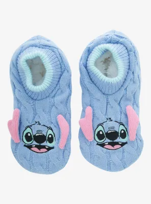 Disney Lilo & Stitch Portrait Figural Slipper Socks - BoxLunch Exclusive