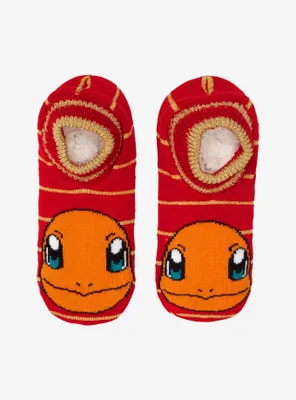 Pokémon Charmander Striped Slipper Socks - BoxLunch Exclusive