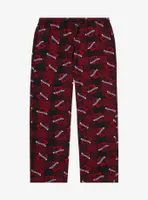 Harry Potter Plaid Gryffindor Allover Print Plus Sleep Pants - BoxLunch Exclusive