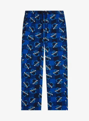 Harry Potter Plaid Ravenclaw Allover Print Sleep Pants - BoxLunch Exclusive