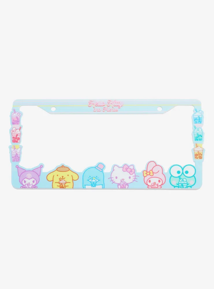 Sanrio Hello Kitty & Friends Boba Portraits License Plate Frame