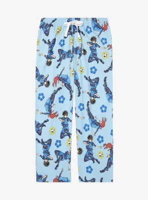 Blue Lock Characters Allover Print Sleep Pants