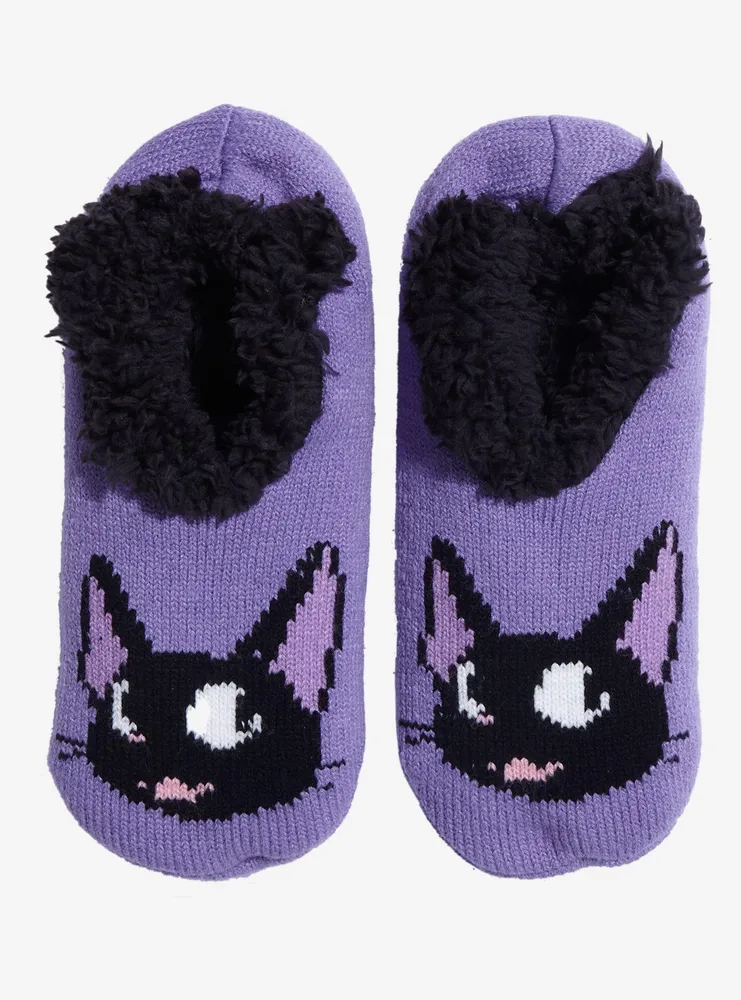 Studio Ghibli Kiki’s Delivery Service Jiji Slipper Socks - BoxLunch Exclusive 