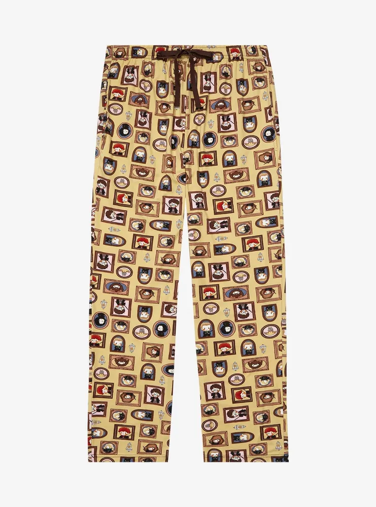 Harry Potter Hogwarts Portraits Allover Print Sleep Pants - BoxLunch Exclusive