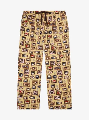 Harry Potter Hogwarts Portraits Allover Print Plus Sleep Pants - BoxLunch Exclusive