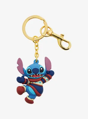 Loungefly Disney Lilo & Stitch Sweater Stitch Figural Keychain - BoxLunch Exclusive
