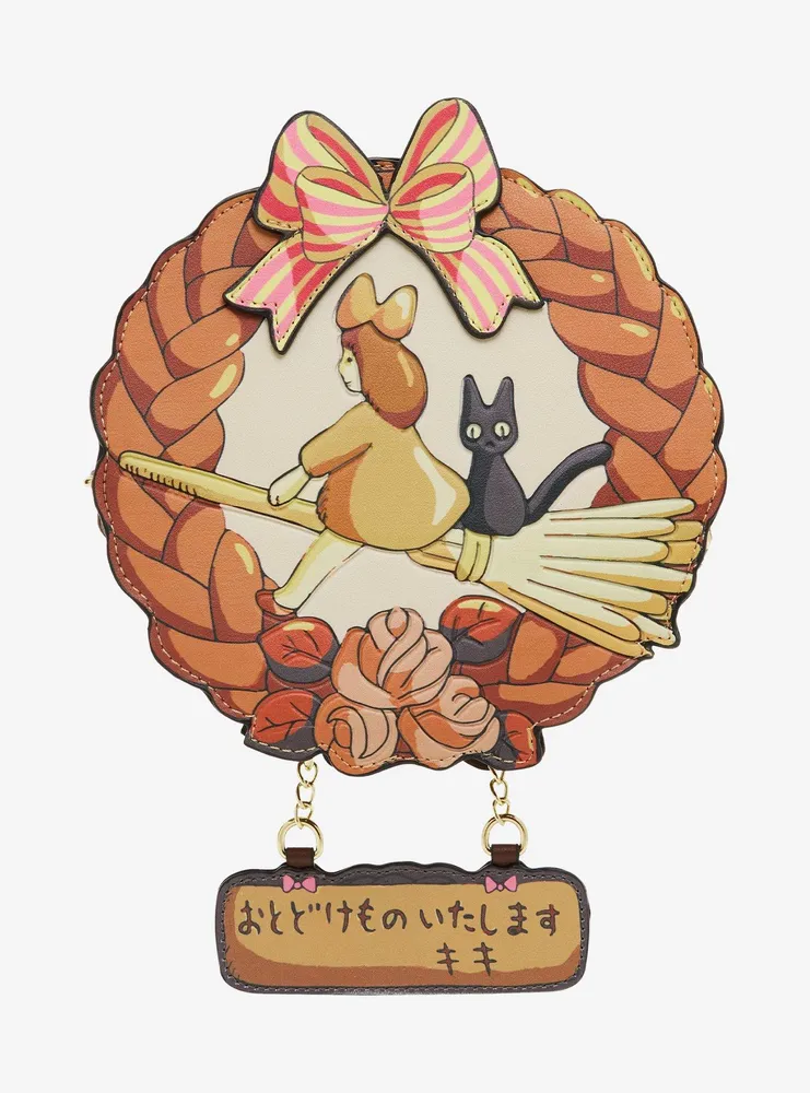 Studio Ghibli Kiki's Delivery Service Bread Wreath Crossbody Bag