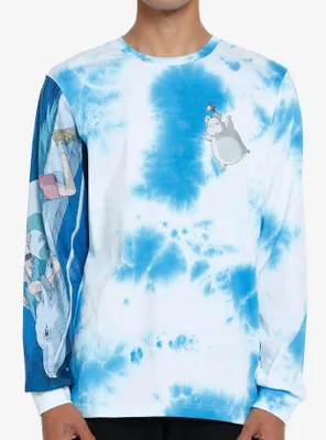 Studio Ghibli Spirited Away Haku Sky Tie-Dye Long-Sleeve T-Shirt