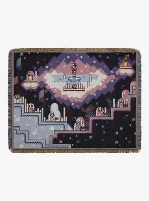 Nintendo Kirby Video Game Level Tapestry Throw - BoxLunch Exclusive