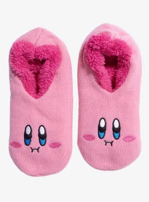 Nintendo Kirby Portrait Slipper Socks - BoxLunch Exclusive 