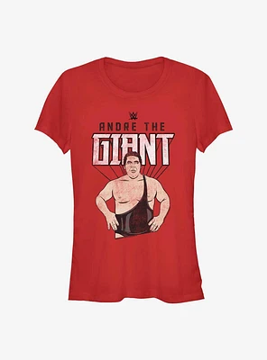 WWE Andre The Giant Portrait Girls T-Shirt