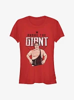 WWE Andre The Giant Portrait Girls T-Shirt