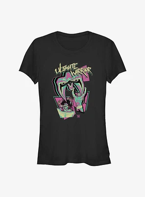WWE Ultimate Warrior Retro Girls T-Shirt