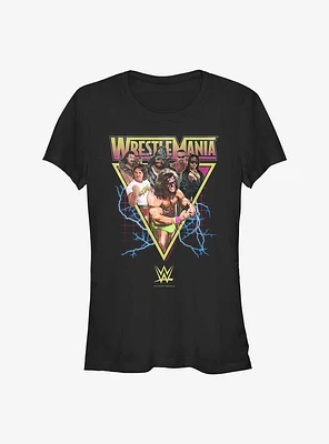 WWE Vintage WrestleMania Girls T-Shirt