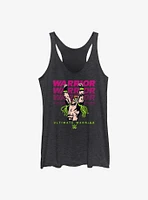 WWE Ultimate Warrior Name Stack Girls Tank