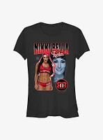 WWE The Bella Twins Nikki Fearless Poster Girls T-Shirt