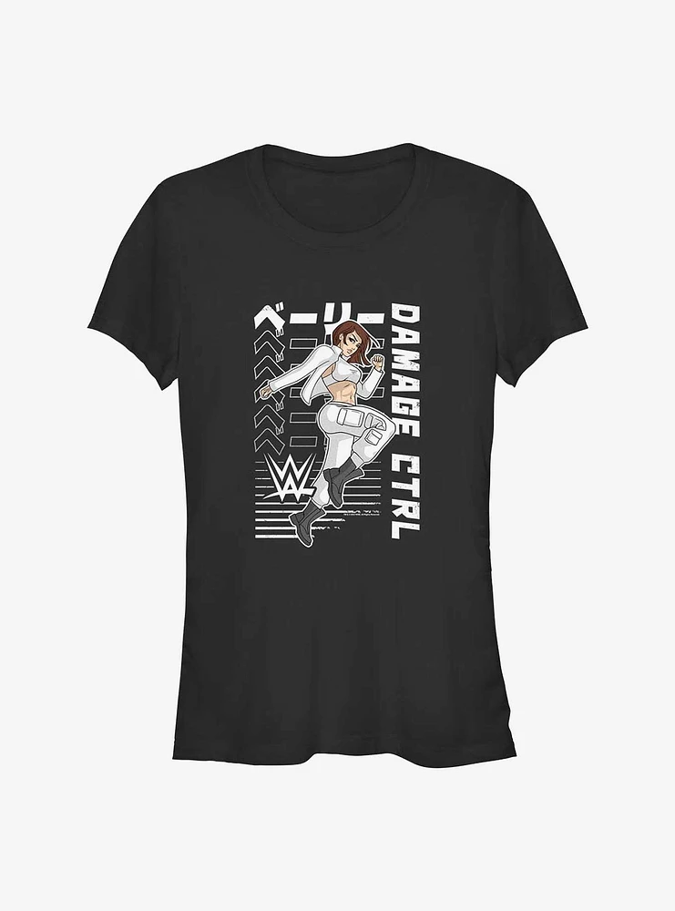 WWE Damage CTRL Bayley Kanji Action Anime Portrait Girls T-Shirt