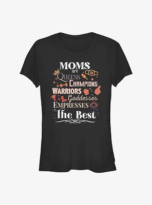 WWE Moms Are The Best Girls T-Shirt