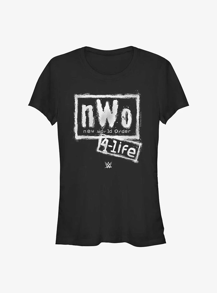 WWE nWo New World Order 4-Life Girls T-Shirt
