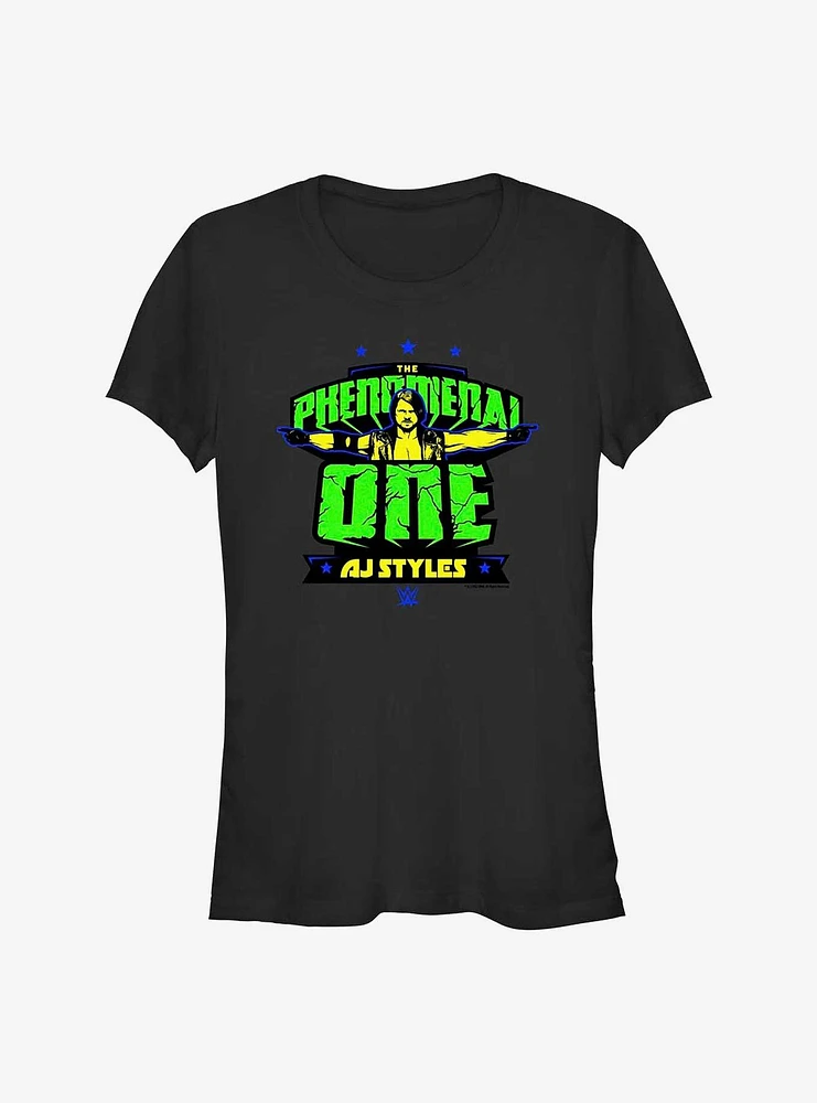 WWE The Phenomenal One AJ Styles Girls T-Shirt