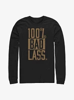 WWE Becky Lynch 100% Bad Lass Long-Sleeve T-Shirt