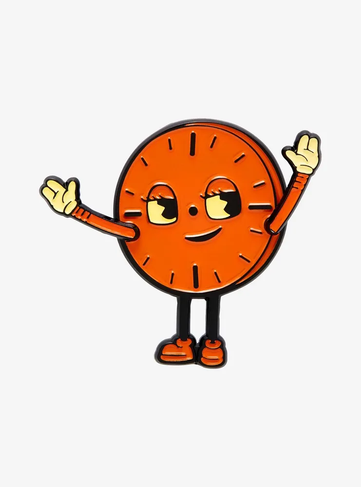 The Amazing World of Gumball Cartoon Darwin Character Orange Enamel Metal  Pin