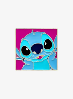 Disney Lilo & Stitch Close-Up Stitch Portrait Enamel Pin - BoxLunch Exclusive