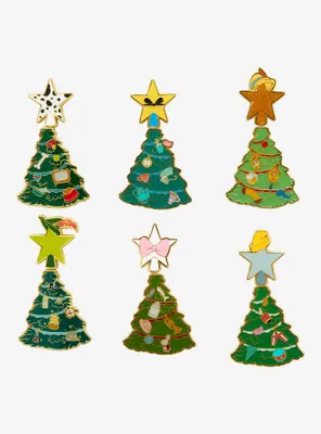 Loungefly Disney Christmas Tree Blind Box Enamel Pin Set - BoxLunch Exclusive
