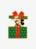 Loungefly Disney Mickey Mouse Present Sliding Enamel Pin - BoxLunch Exclusive