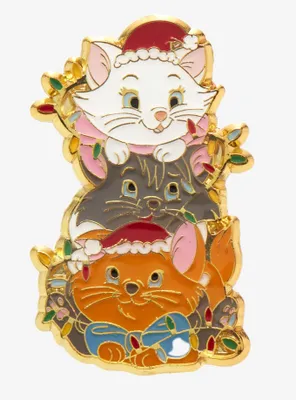 Loungefly Disney The Aristocats Kittens Christmas Lights Enamel Pin - BoxLunch Exclusive