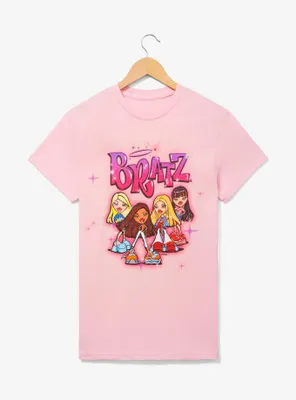 Bratz Group Portrait Airbrushed Women's T-Shirt - BoxLunch Exclusive
