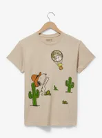 Peanuts Snoopy & Woodstock Western Portrait Women's T-Shirt - BoxLunch Exclusive