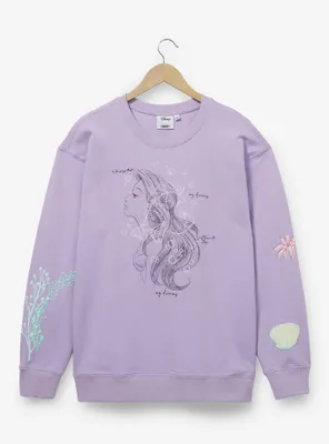 Samii Ryan Disney The Little Mermaid Ariel Portrait Women's Crewneck - BoxLunch Exclusive