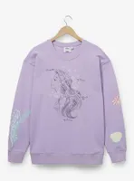 Samii Ryan Disney The Little Mermaid Ariel Portrait Women's Crewneck - BoxLunch Exclusive