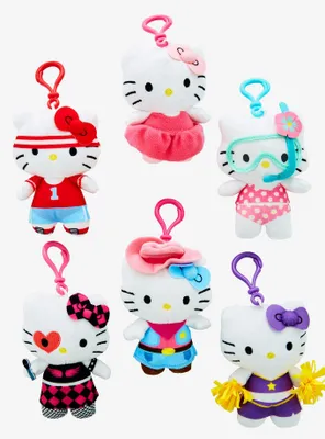 Sanrio Hello Kitty Adventure Kitty Series Plush Blind Box Keychain