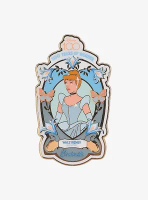 Disney 100 Cinderella Frame Portrait Enamel Pin - BoxLunch Exclusive