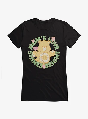 Care Bears Mom's Love Shines Bright Funshine Bear Girls T-Shirt