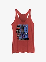 Marvel Spider-Man: Across The Spiderverse Punk Power Spider-Punk Girls Tank